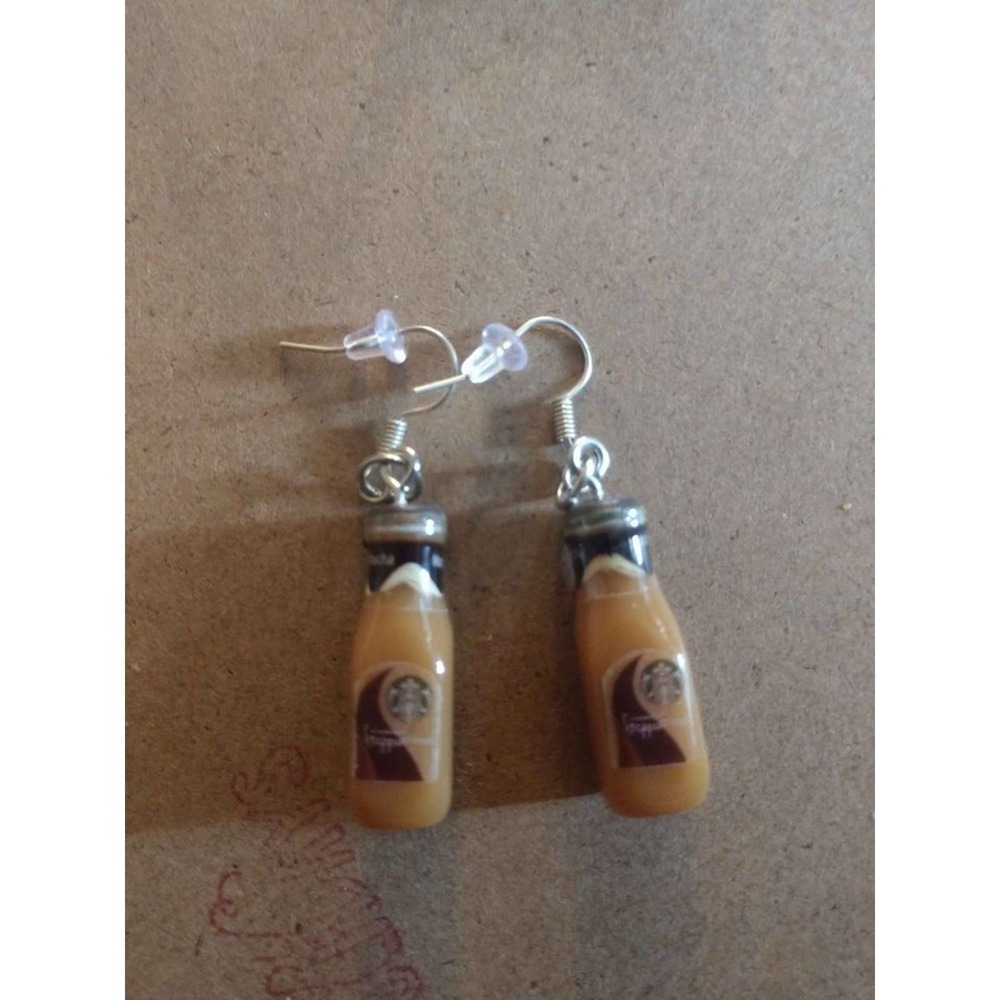Mocha bottle starbucks mini earrings